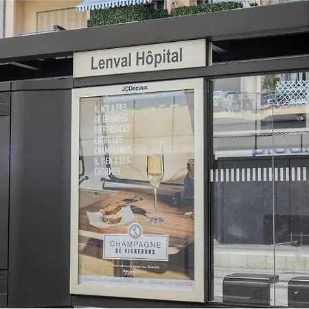 דירה Apt 2 Pers 200m De La Mer Plus Parking Proche ניס